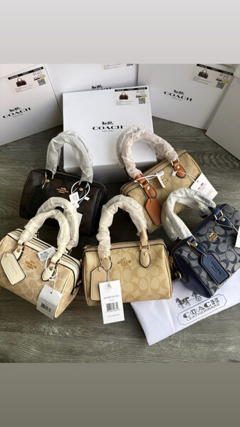 Sac à main en cuir Coach