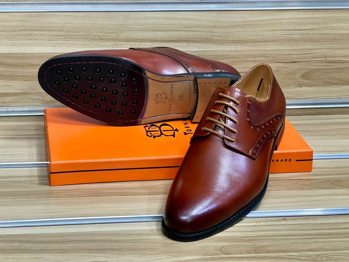 Elegants chaussures en cuir pour hommes
