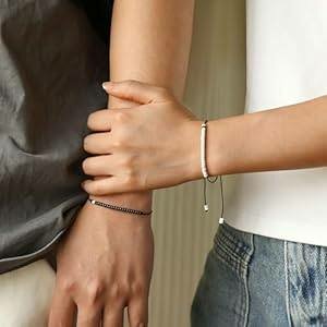 Couple Bracelet  Adjustable