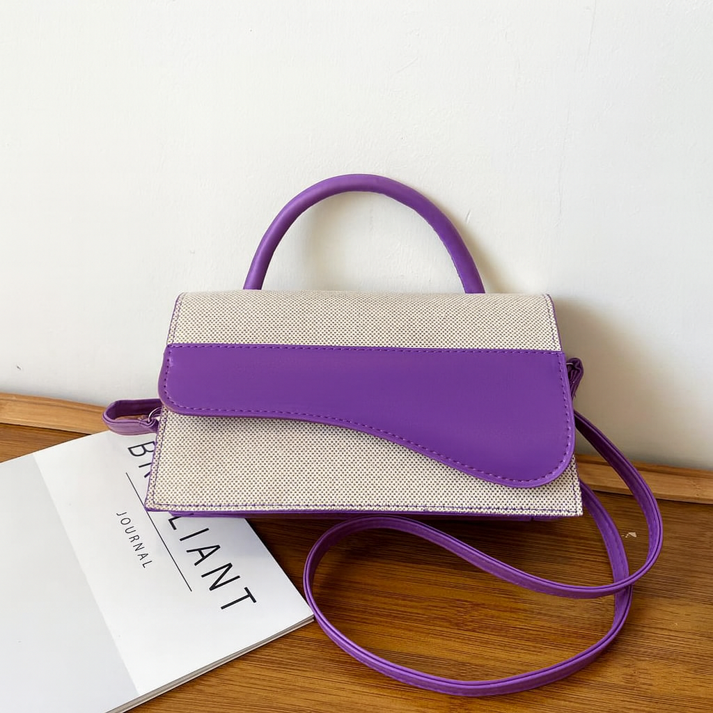 Sac à main chic violet