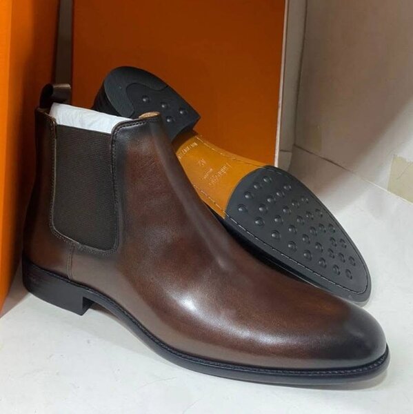 Bottines Chelsea en cuir élégantes