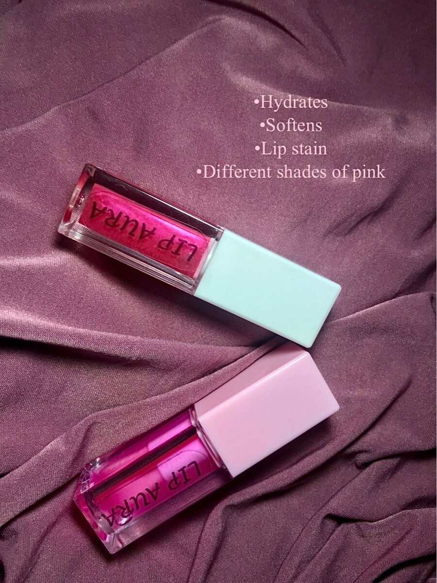 Lip aura hydrating glosses