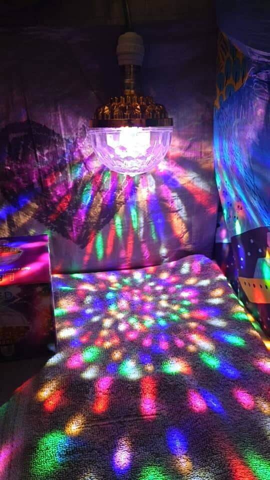 Ampoule LED Disco Rotative