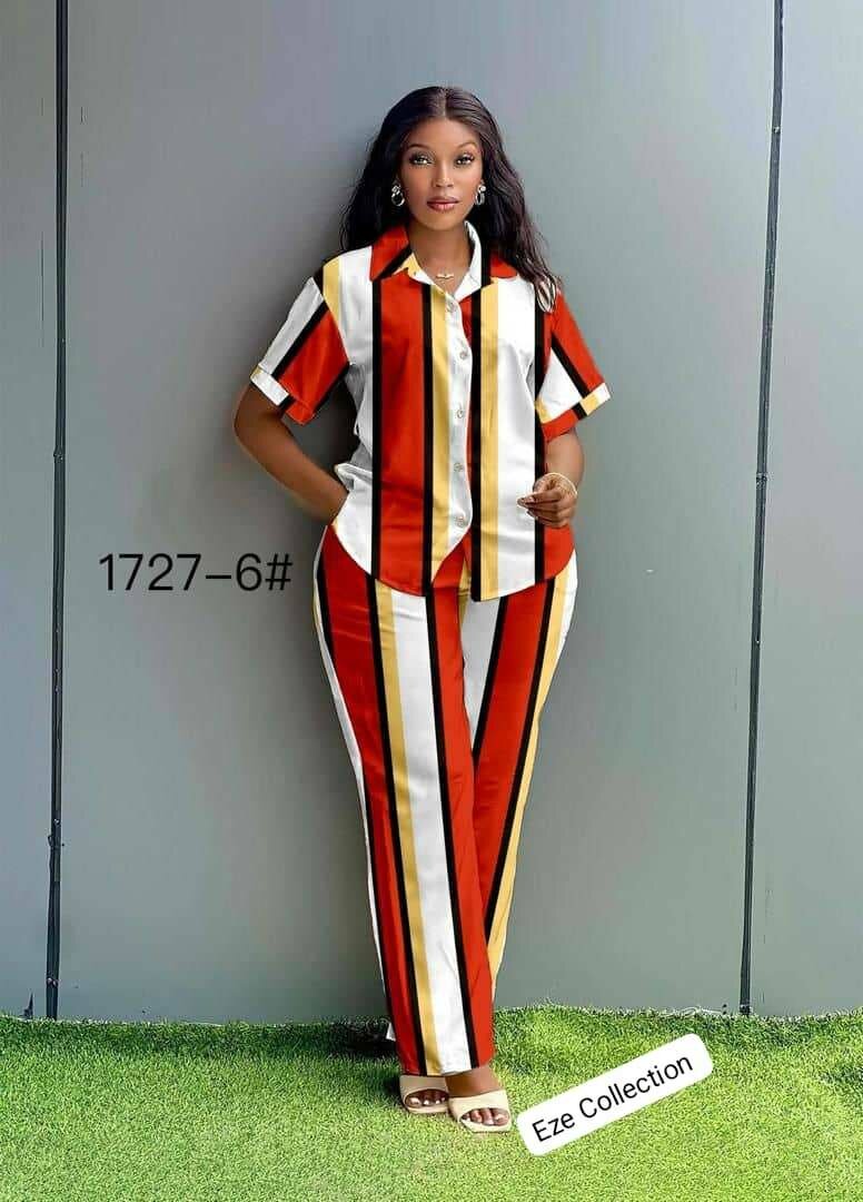 Combinaison imprimée élégante