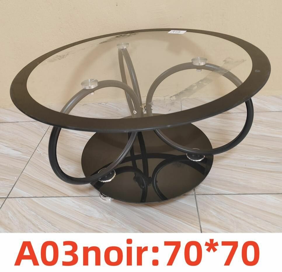 Table basse en verre moderne