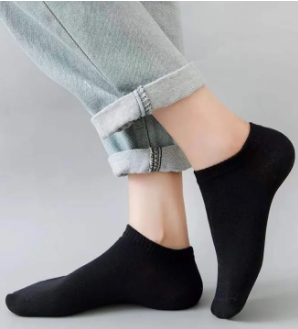  Unisex Socks black