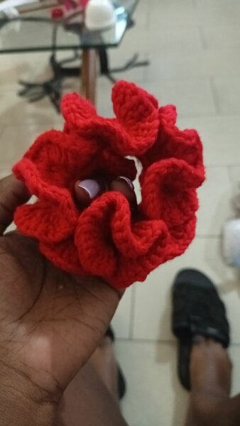 Élastiques cheveux crochet