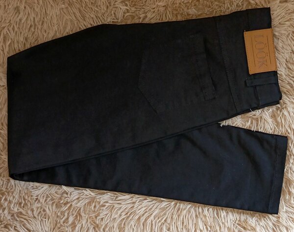 Pantalon chino noir homme élégant