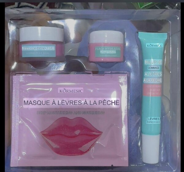 Set Soin des Lèvres Pêche