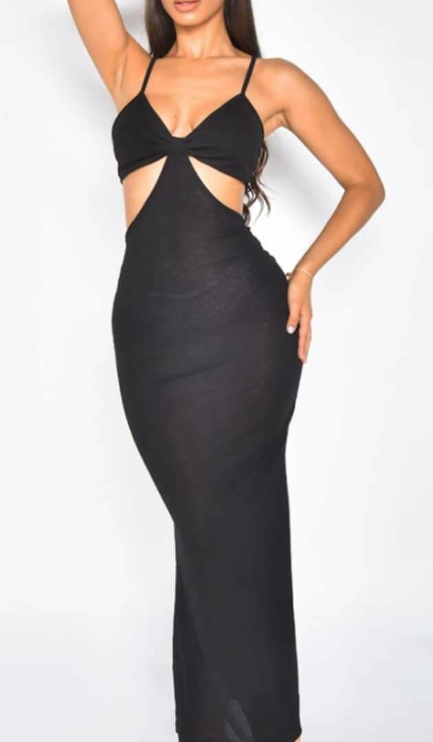 Robe Élégante Découpée