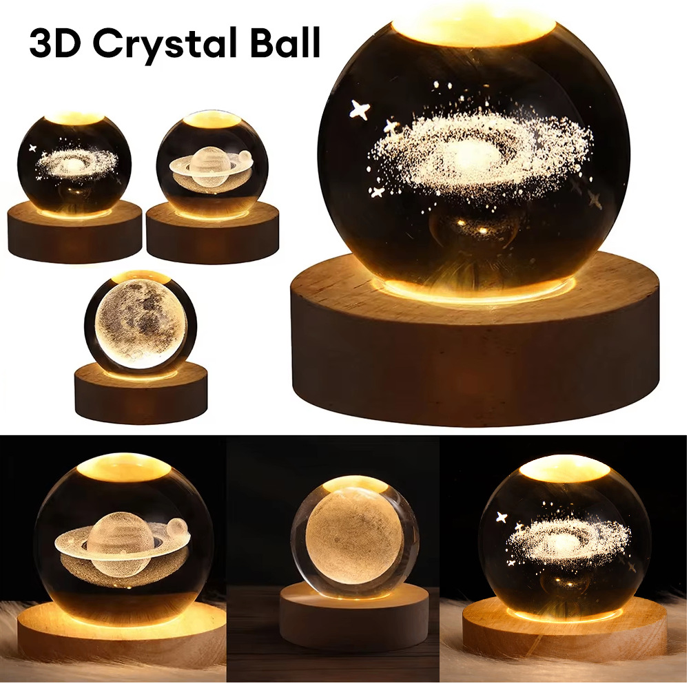 LED CRYSTAL BALL LAMP ️