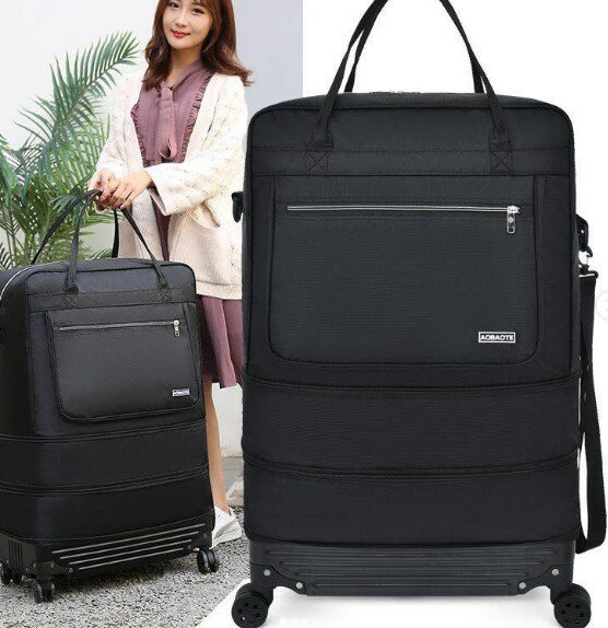 Travel high bag black Big 