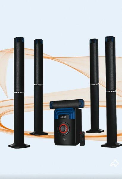 Système de son surround avec 4 haut-parleurs