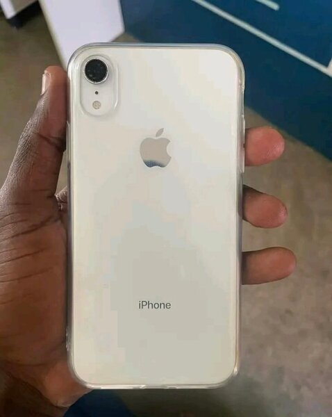 iPhone XR blanc
