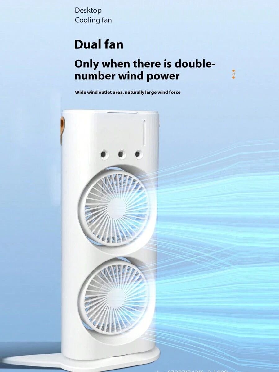 Ventilateur de Bureau Double