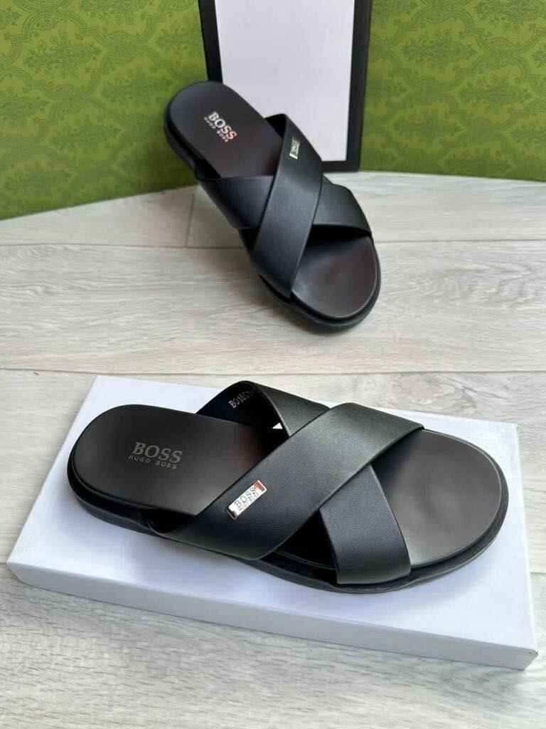 Sandales en cuir pour homme