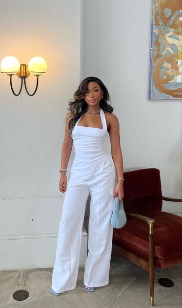 Elegant White Jumpsuit