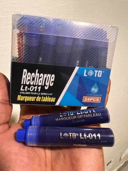 Recharge Marqueur Tableau LETO