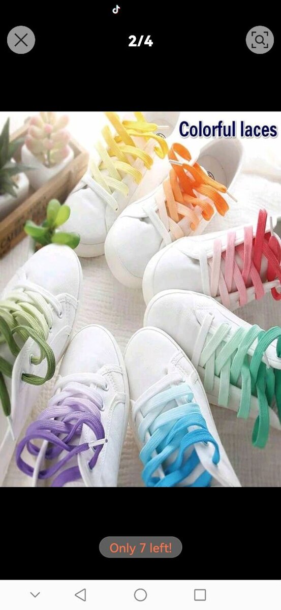 Lacets colorés multifonctionnels