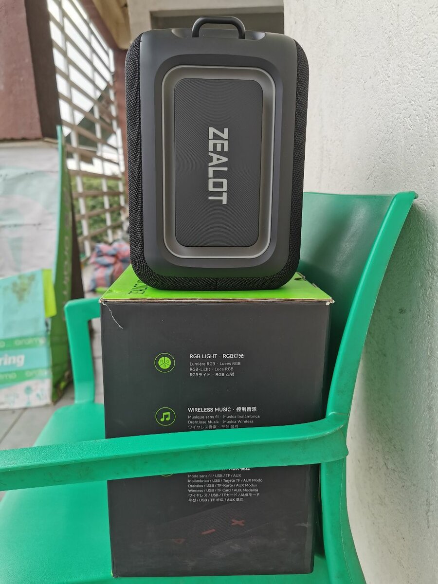 ZEALOT Enceinte Bluetooth Bass