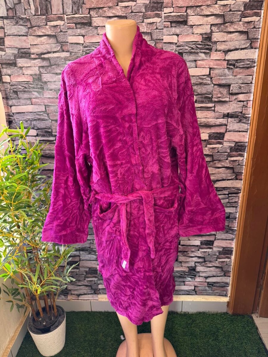 Peignoir Doux Femme Velours