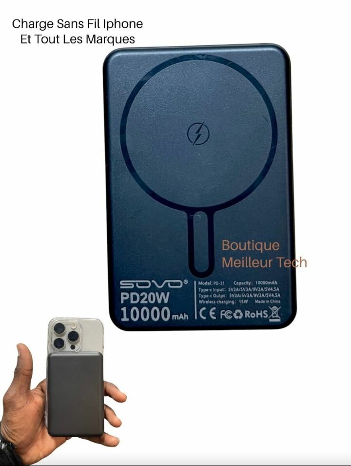 Chargeur Sans Fil 10000mAh