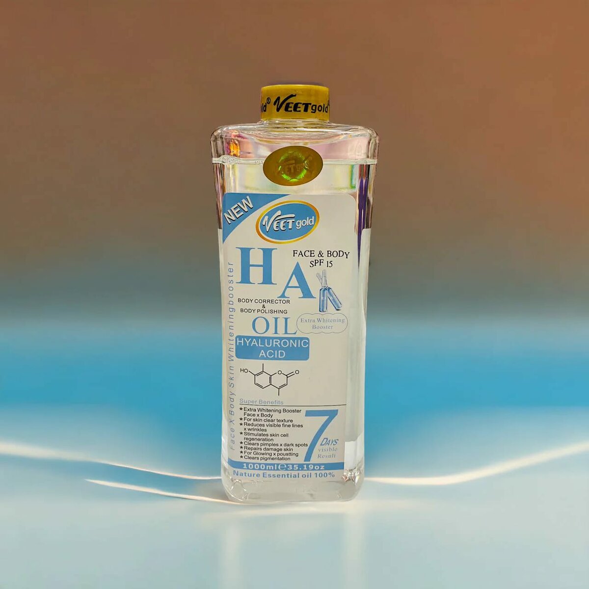 Huile veet gold acide hyaluronique