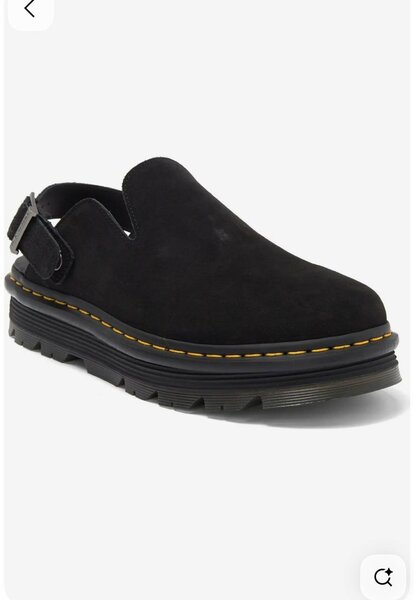 Sabots en daim Dr. Martens