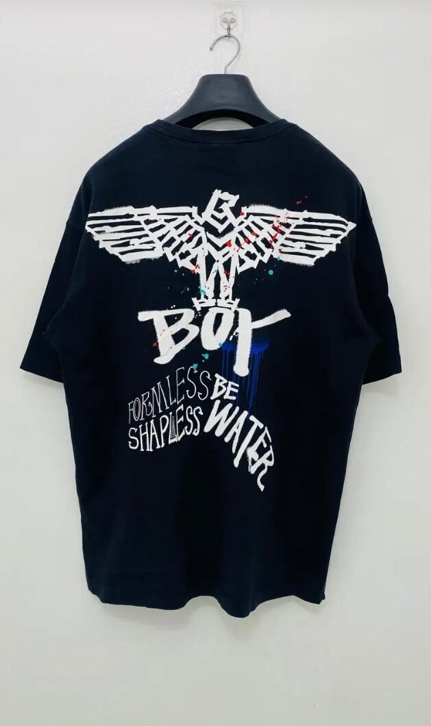 T-shirt noire Boy London