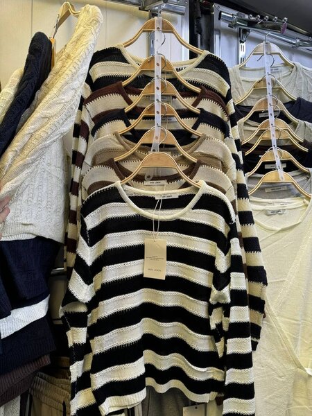 Свитер в полоску