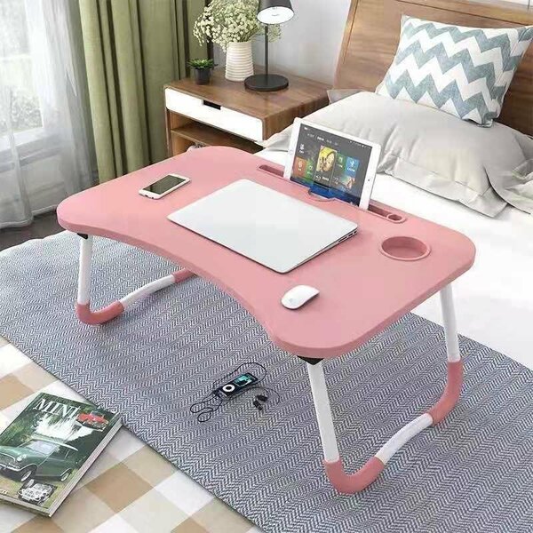 Foldable laptop/bed top table