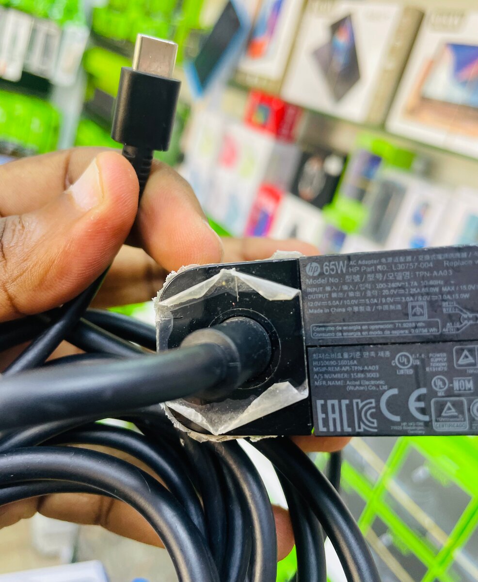 chargeur hp type C authentique