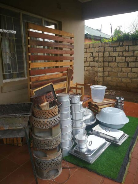 Chilanga mulilo items and photo booth for Hire