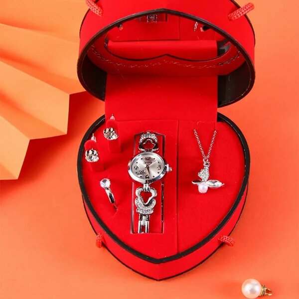 Ensemble Bijoux Montre Femme