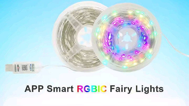 Guirlande LED RGB 5M avec Télécommande