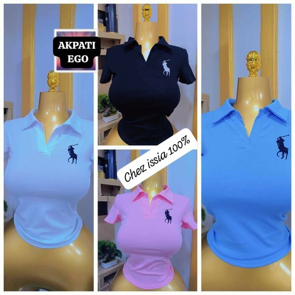 Polo classique femme