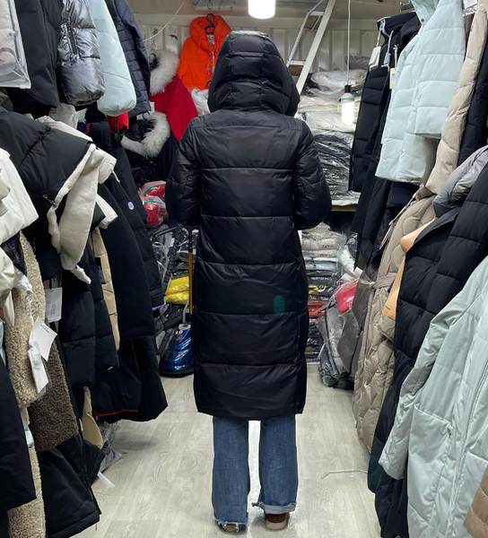 Зимнее прямое пальто SNOW OWL