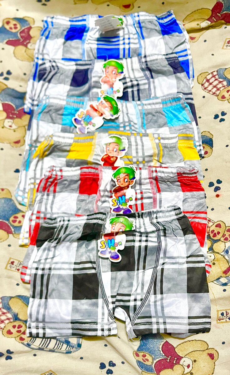 Caleçons garçons colorés