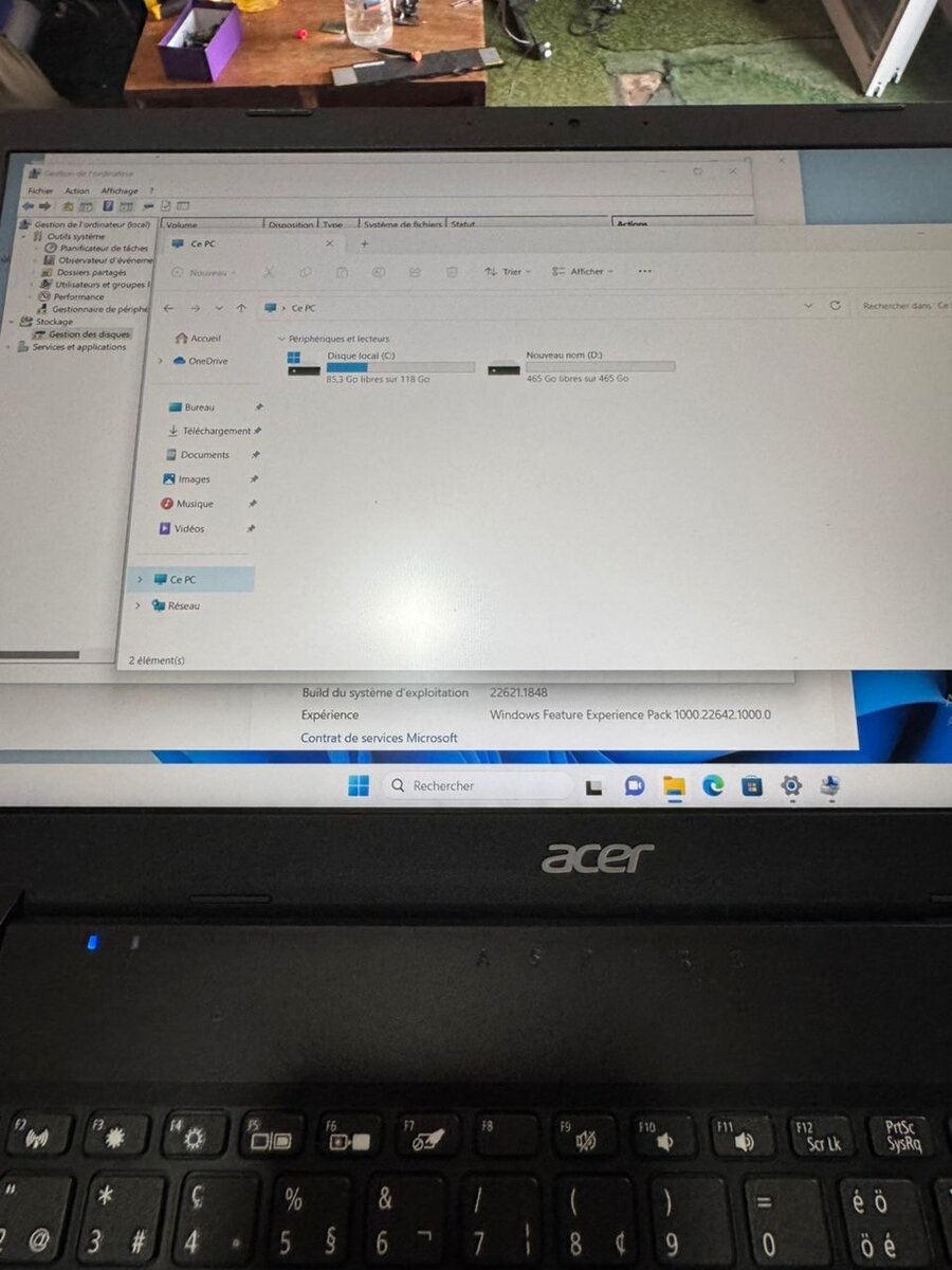 Ordinateur portable Acer