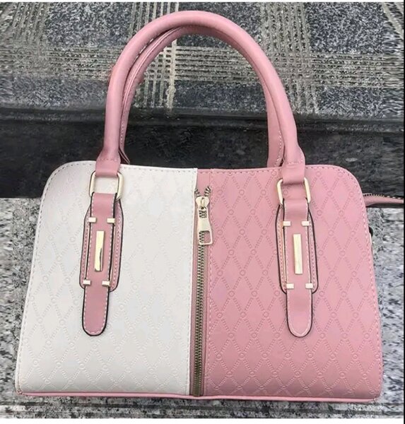 Sac à main bicolore élégance