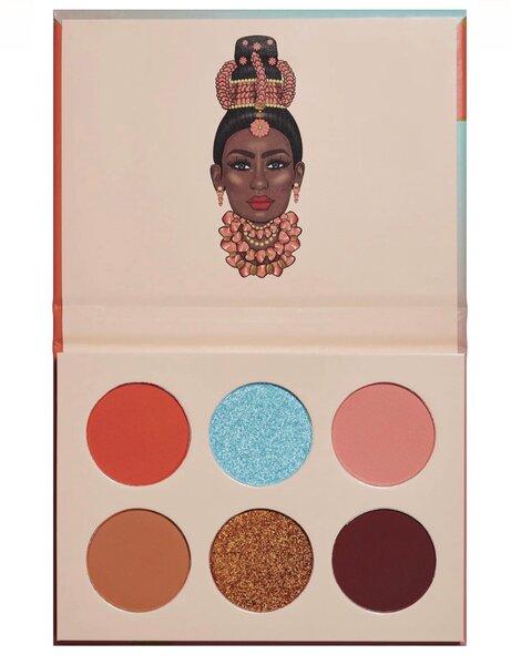 Palette de fards à paupières vifs