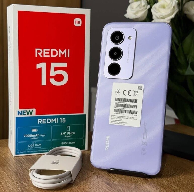 Smartphone Redmi 15 128GB