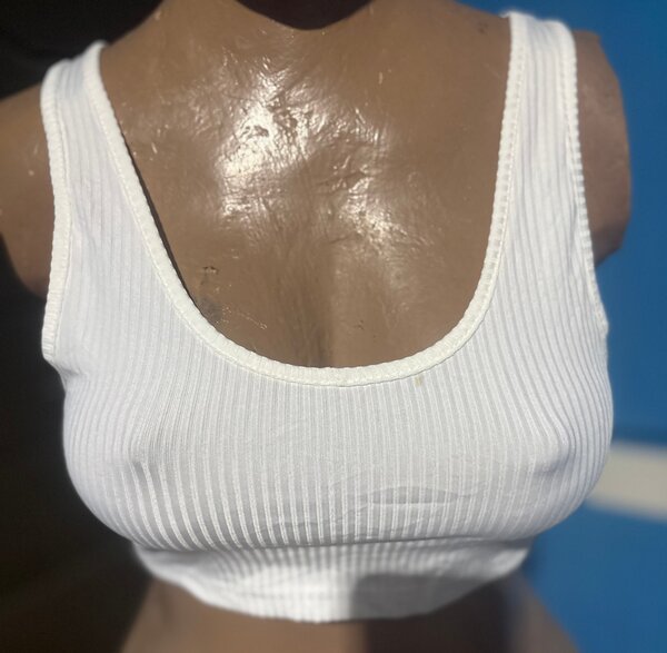 Tops en coton et satin mode