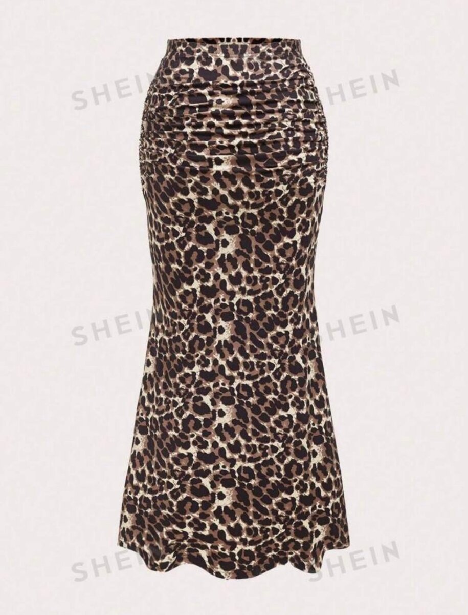 Jupe imprimé Leopard