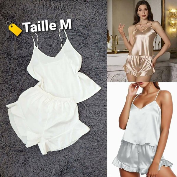 Pyjama en satin élégant