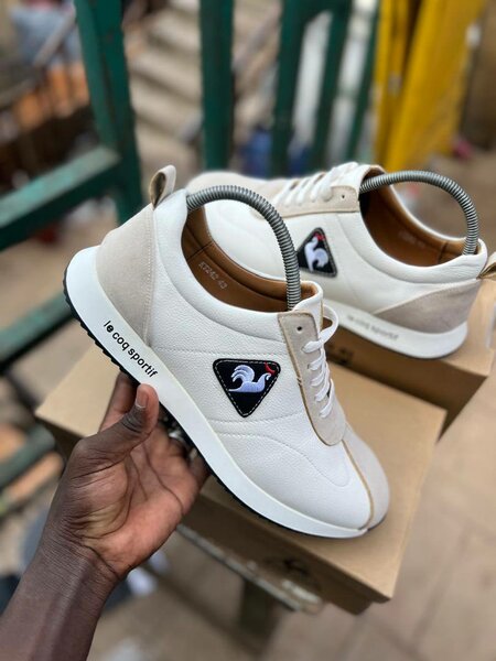 Baskets blanches tendance