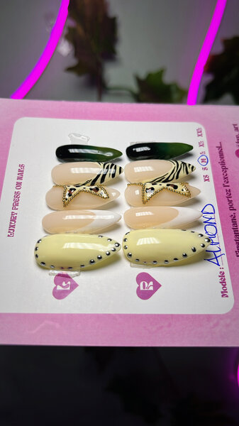 Ongles Press-Ons Design Luxe