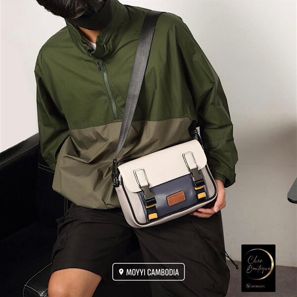 Sac bandoulière homme élégant