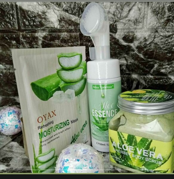 Set de soins à l'aloé vera