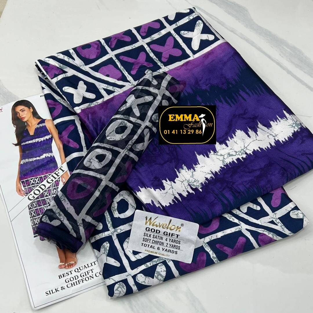 Tissus en Soie Imprimée